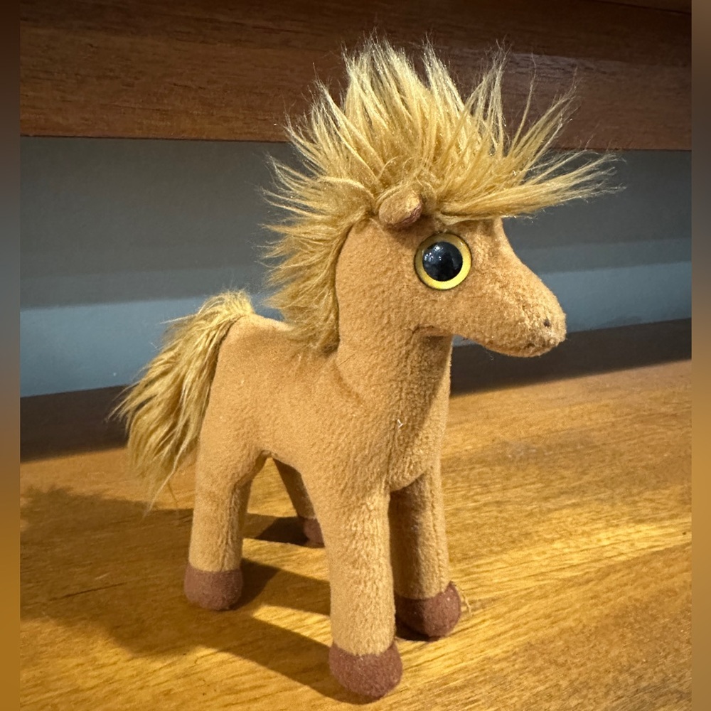 Ty Beanie Babies "Gallops" brown horse plush toy, Mar 2nd.